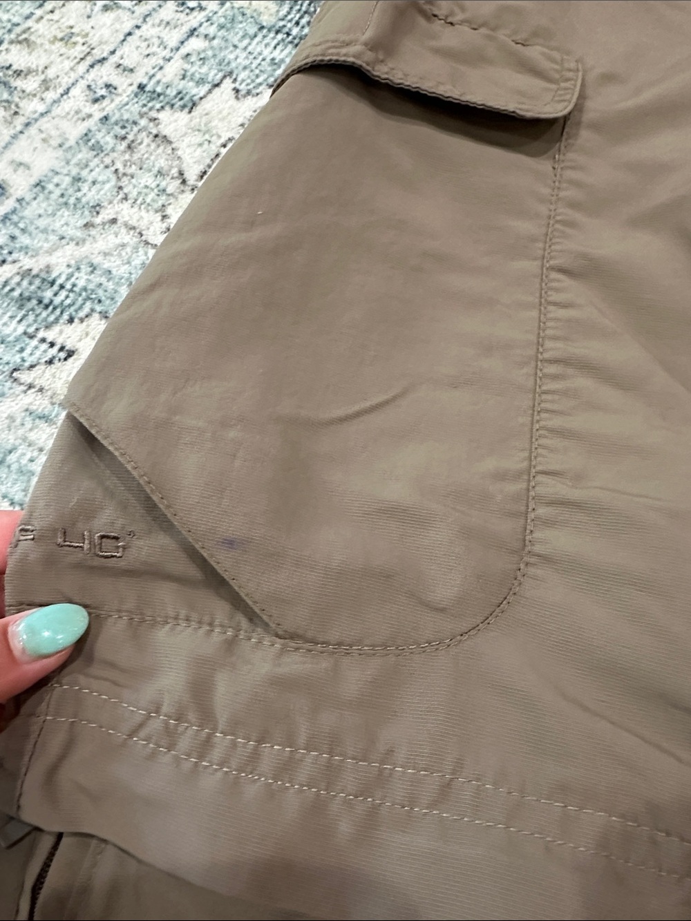 Men's Convertible Cargo Pants - Picture 6 of 6